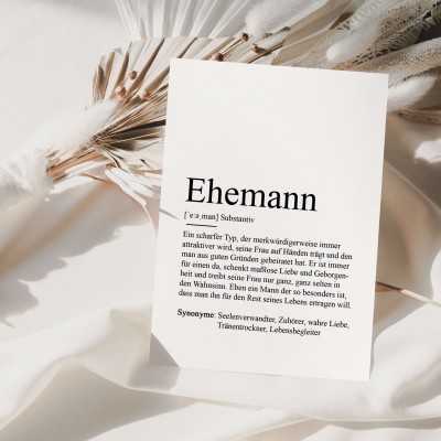 Postkarte EHEMANN Definition - 2