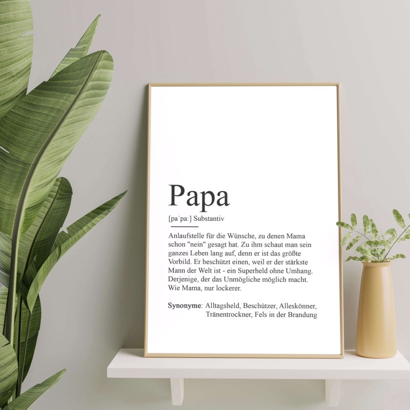 Poster PAPA Definition - 1